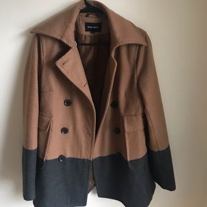 Nine West Wool Pea Coat - Size 4